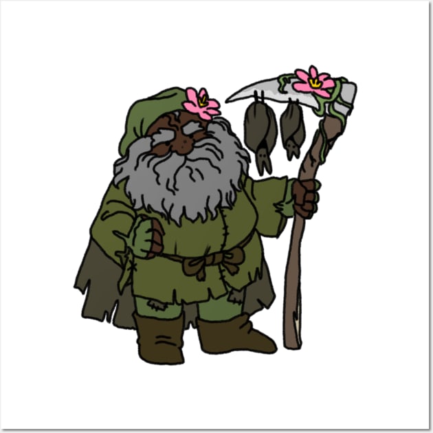 Dwarf Druid Wall Art by NathanBenich